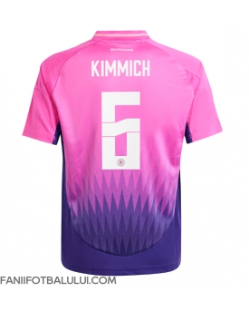 Germania Joshua Kimmich #6 Tricou Fotbal Replică European 2024 Barbati Deplasare